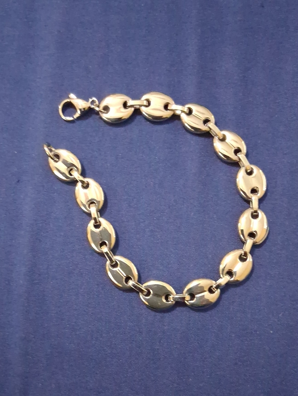 Gold-Tone Oval Link Bracelet - Women's Fashion Jewelry